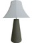 Aaron Koyu Haki Yeşil Polyester Abajur 1