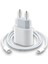 Usb‑c Güç Adaptörü + Lightning Şarj Kablosu Seti – Apple iPhone & iPad Uyumlu, Pd Hızlı Şarj, 1 metre Kablo 8