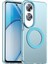 Samsung Galaxy A35 Kılıf Kamera Çıkıntılı Mat Magsafe Şarj Özellikli Kenarları Renkli Şeffaf Premium Sert Kapak 1