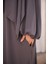 Kendinden Şallı Abaya Ferace -Medine Ipeği 8