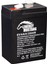 Energy Mustang 6 Volt - 4 Amper Işıldak Aküsü (70 x 48 x 101 Mm) (4887) 1
