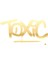 Toxic Araba Sticker 17X17 cm Gold 1