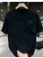 Kırmızı Mavi Pusula Baskılı Özel Tasarım Oversize Tshirt 2
