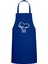 Lacivert Erkek Mutfak Önlüğü, Şık ve Rahat Tasarım, Özel Baskılı, Saks Mavisi 1