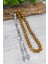 Odun Jasper Doğal Taş Tesbih ve Bileklik Set 8 mm BT031 2