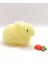 Tavşan Moj Moj Taba Squishy Havuçlu Tavşan Sıkma 7 cm Tüylü Sukuşi - Sarı 1