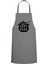 Let's Cook şık gri mutfak önlüğü, kaliteli ve kullanışlı tasarım 1