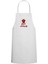 Beyaz Baskılı Mutfak Önlüğü, Şık ve Kullanışlı Aksesuar 1