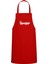 Kırmızı Baskılı Mutfak Önlüğü, Şık ve İşlevsel Yemek Hazırlık Aksesuarı 1
