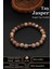Doğal Taş Bileklik Erkek Kadın Taş Jasper Bileklik 8 mm BT048 1