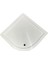 80X80 Oval Panelli ve Ayaklı Akrilik Duş Teknesi 1
