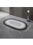 Oval Banyo Paspası Kaymaz Tabanlı Banyo Matı Su Emici Özellik 40X60 cm 4