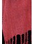 %100 Barış Ipeği El Dokuması Kaşkol 45 x 200 cm - Kırmızı 2