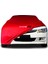 Honda Civic (2006 - 2012) Kırmızı Kumaş Araba Brandası Logolu Penye Branda Oto Branda 1