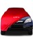 Honda Cr-V (2006 - 2012) Kırmızı Kumaş Araba Brandası Logolu Penye Branda Oto Branda 1