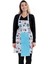 Renkli ve şık mutfak önlüğü, rahat ve kullanışlı tasarım, 55x75, pamuk polyester 1