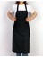 Kadın Aşçı Önlüğü, Siyah, 100x70 cm, şık ve kullanışlı tasarım 1