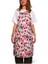 Çok Renkli Fiesta Flora Etekli Mutfak Önlüğü, Şık ve Kullanışlı, 92x49 cm, Pamuk Polyester 3