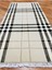 Ekose Desenli, Yeni Zelanda Yünü El Dokuma Pamuk Saçaklı London Halı 38138 5