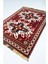 Ejder Motifli Yünden El Dokuma Bordo Renk Kars Halısı 146X198 cm (2.89 M²) 4