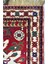 Ejder Motifli Yünden El Dokuma Bordo Renk Kars Halısı 146X198 cm (2.89 M²) 5