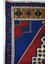 Taşpınar El Dokuma Bordo ve Lacivert Renk Yün Halı 59X98 cm (0,58 M²) 4