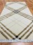 Ekose Desenli, Yeni Zelanda Yünü El Dokuma Pamuk Saçaklı London Halı 38137 3