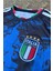 Dayıbalı Italya Milli Takım 2023/24 Özel Tasarım Rönesans Mavi Futbol Forması 3