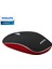 SPK7323HS-93 Black And Red Kablosuz Sessiz Optik Mouse 1