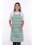 Yeşil Çizgili Ayarlanabilir Mutfak Önlüğü, Şef Askısı, Konforlu ve Şık Tasarım 1