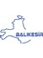 Balıkesir Harita Araba Sticker 17X17 cm Mavi 1