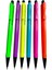 Osaka OP-320F Mekanik Kurşun Kalem, 0.7mm, 6 Renkli Set (Pembe, Turuncu, Sarı, Yeşil, Mavi, Mor) 2