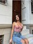 Chloen Pink - Feminen Dantelli Pembe Bralet Külot Takımı 2