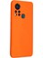 Infinix Hot 11S Kılıf Nano Içi Kadife Silikon - Turuncu 2