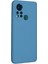 Infinix Hot 11S Kılıf Nano Içi Kadife Silikon - Mavi 2
