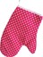 Fuşya Mutfak Seti: Su Geçirmez Önlük, Isı Yalıtımlı Eldiven ve Tutaç, 50x70 cm 5