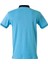 Polokoton % 100 Pamuk Polo Yaka Cepli Erkek T-Shirt – Mavi Renk, Kısa Kollu, Şık ve Rahat Yazlık Model 2
