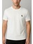 Erkek Kırık Beyaz Bisiklet Yaka Regular Fit Basic Tişört C1T0N2O2 1