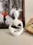 Yoga Yapan Iskandinav Tarzı Biblo Heykel Figür Dekor Dekorasyon 3D 3 Boyutlu Altındal Home 4