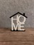 Çatılı Home Yazılı Dekoratif Obje - Biblo - Dekor 3