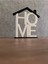 Çatılı Home Yazılı Dekoratif Obje - Biblo - Dekor 8