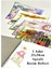 Resim Defteri 35X50 cm 24 Renk Kuru Boya Dereceli Kurşun Kalem Rulo Kalemlik 24 Bölmeli Hamur Silgi Kalemtraş Görsel 2