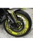 Yamaha mt 07 Uyumlu Siyah Jant Içi Yazılı Şeritli Sticker 2