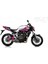 Yamaha mt 07 Uyumlu Pembe Sticker Set 1
