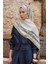 Yeşil Ed Scarf Sunrise Kemer Desen Şal 1