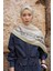 Yeşil Ed Scarf Sunrise Kemer Desen Şal 3