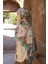 Yeşil Ed Scarf Sunrise Çiçek Desen Şal 2
