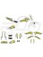 Yamaha mt 07 Yeşil Sticker Set 2