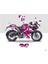 Bajaj Pulsar Rs 200 Pembe Sticker Set Kit 1