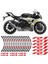 Yamaha Yzf R1 Kırmızı Jant Şeridi Sticker 1